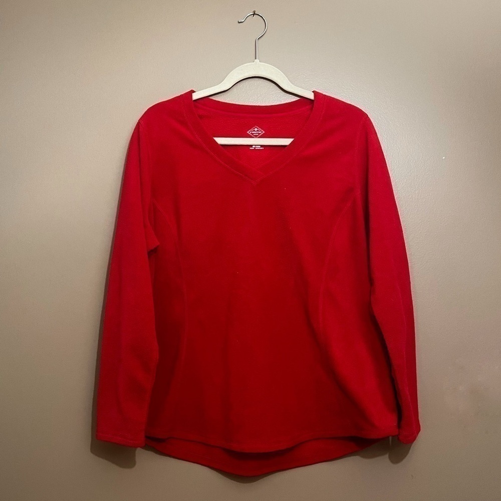 St. John’s Bay Fuzzy Long Sleeve Top